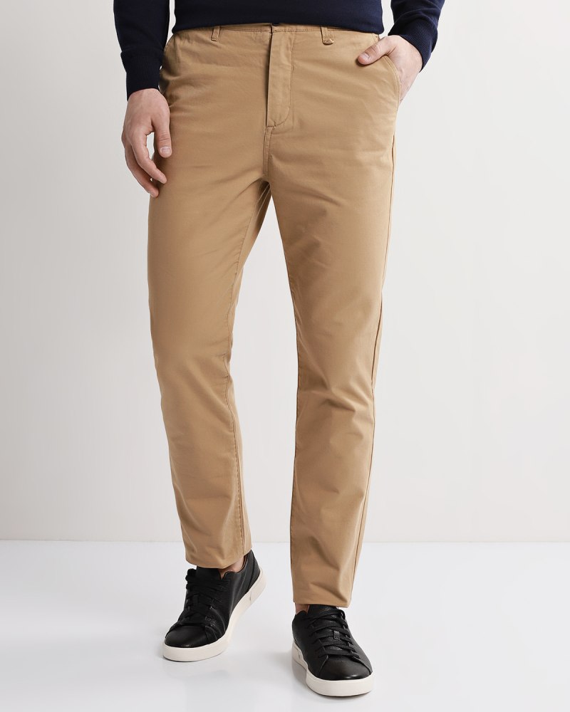 Брюки песочного цвета