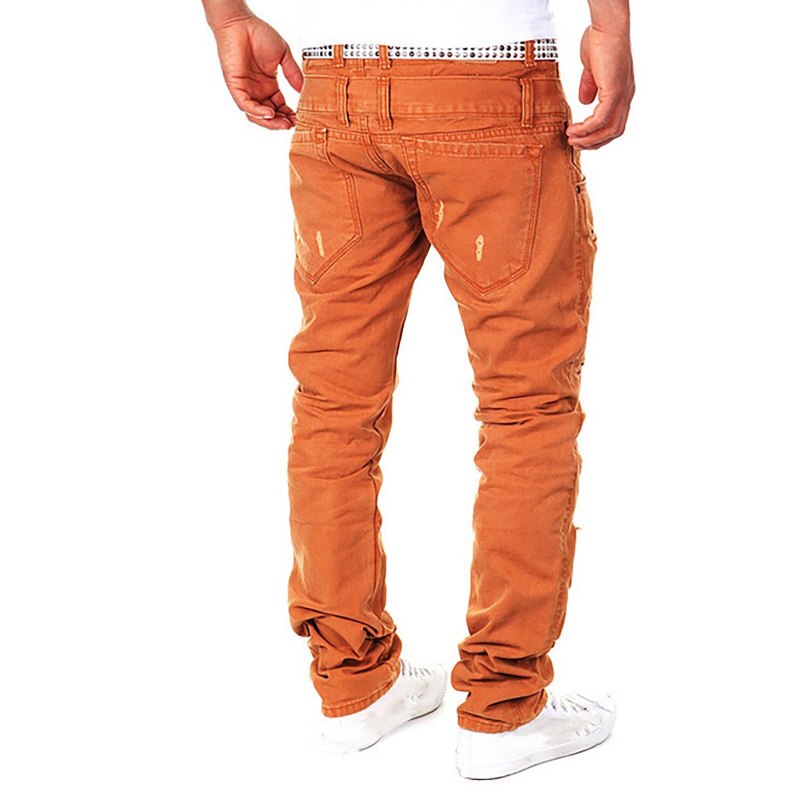 Карго мужские оранжевые