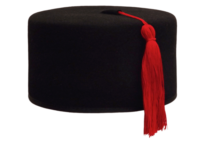 Феска черная