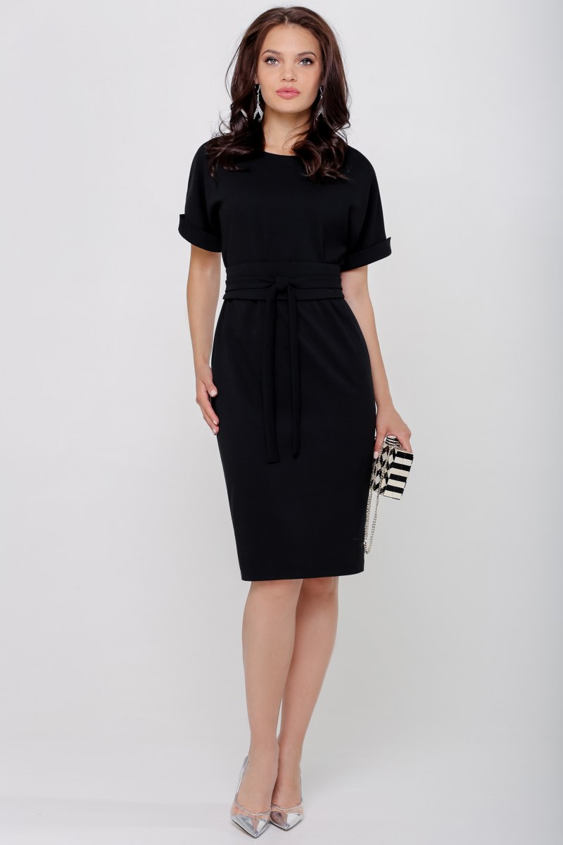 Классическое черное платье