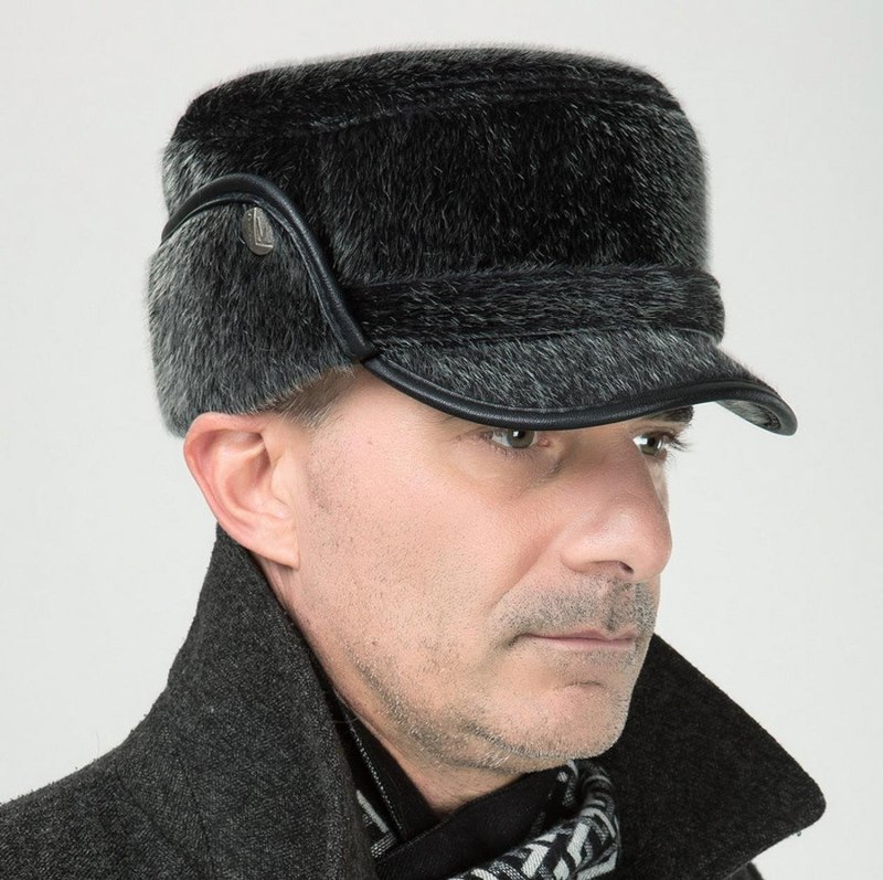 Кепка зимняя мужская