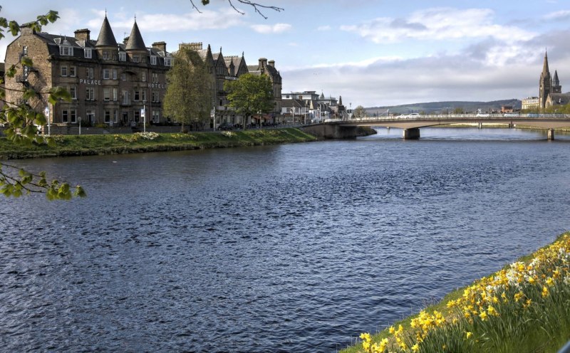 Инвернесс Шотландия зимой