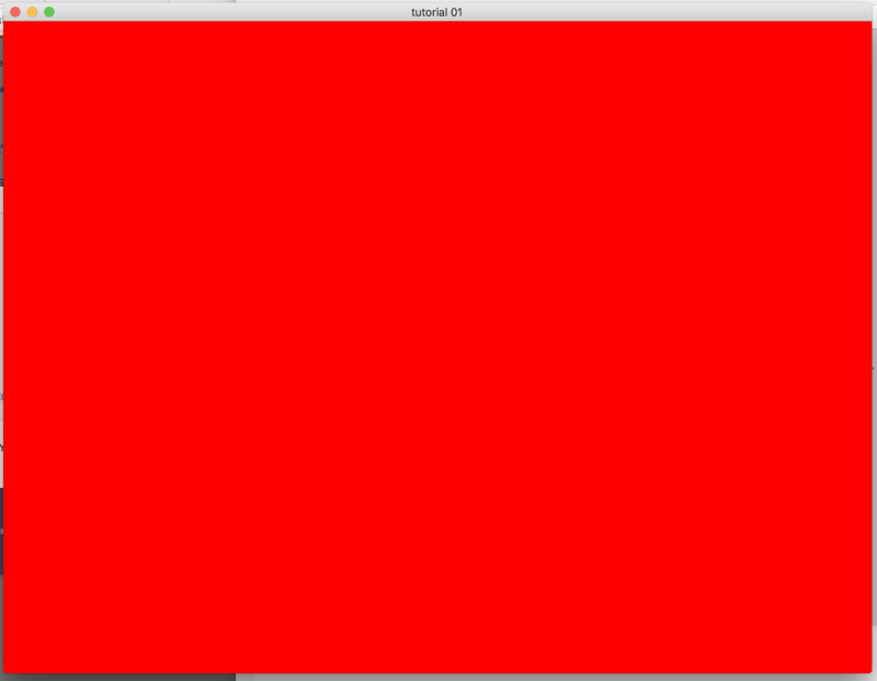 Ярко красный экран