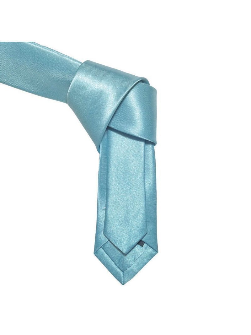 Выпускникам на шею галстук бирюзовый