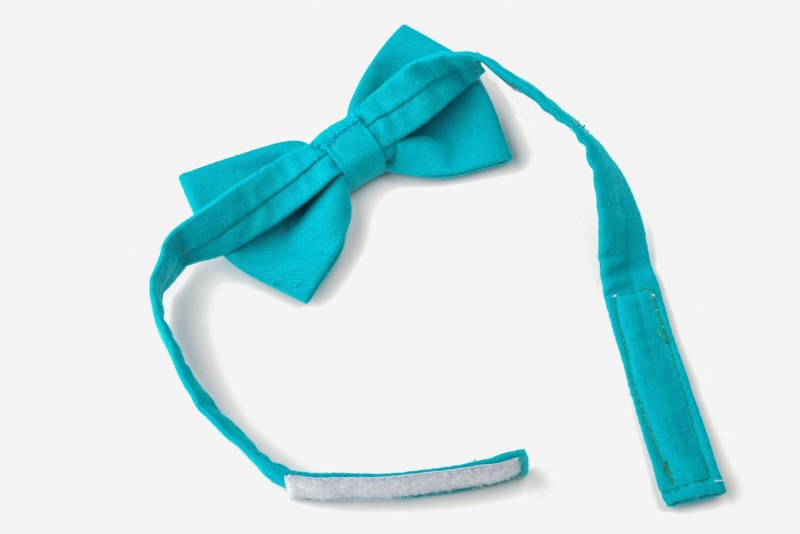 Галстук женский бирюзовый