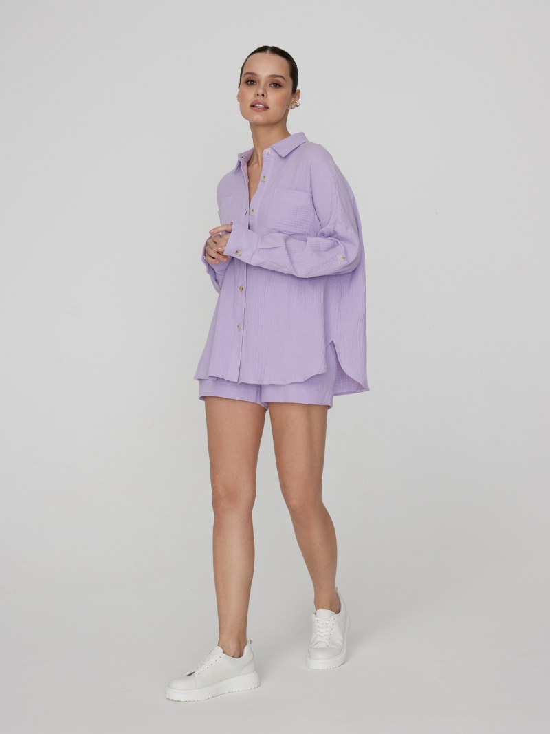 Костюм с шортами Лаванда
