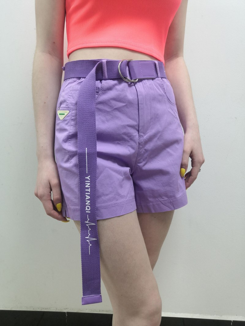 Сине фиолетовые шорты