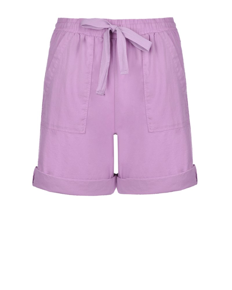 Сиреневые шорты