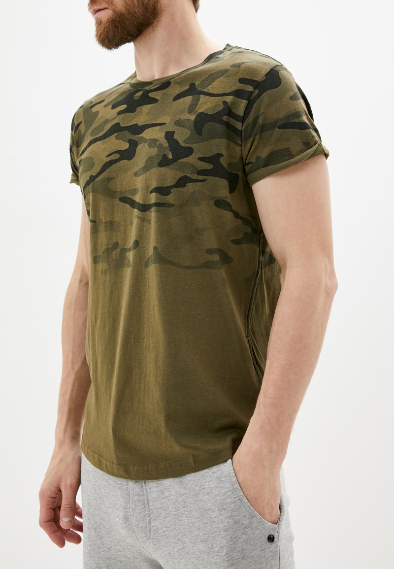 Майка цвета хаки мужская