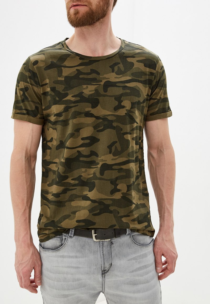 Футболка защитного цвета