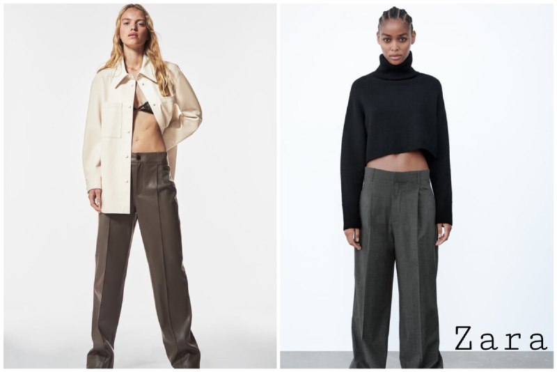 Мода брюки 2021 женские зима