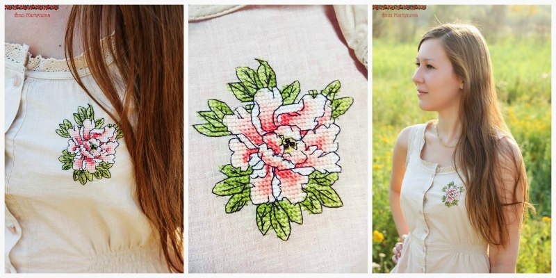 Вышивка на одежде