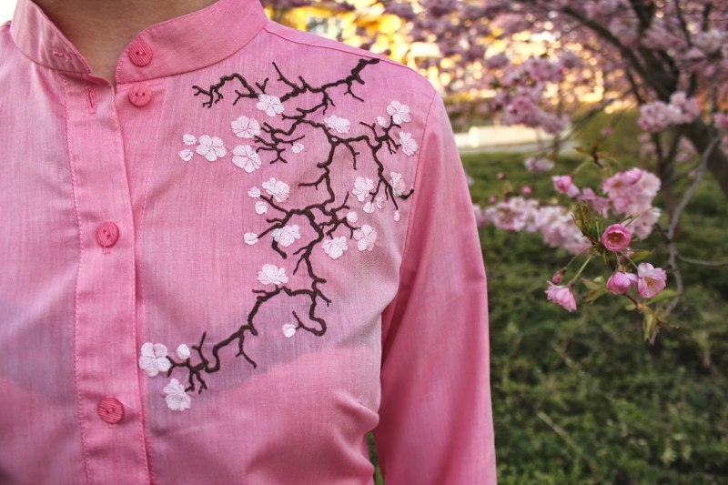 Вышивка на одежде