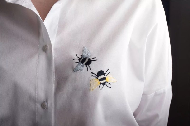 Вышивка на одежде