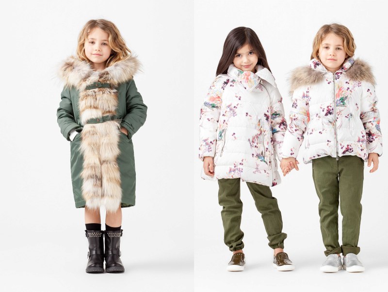 Детская зимняя верхняя одежда