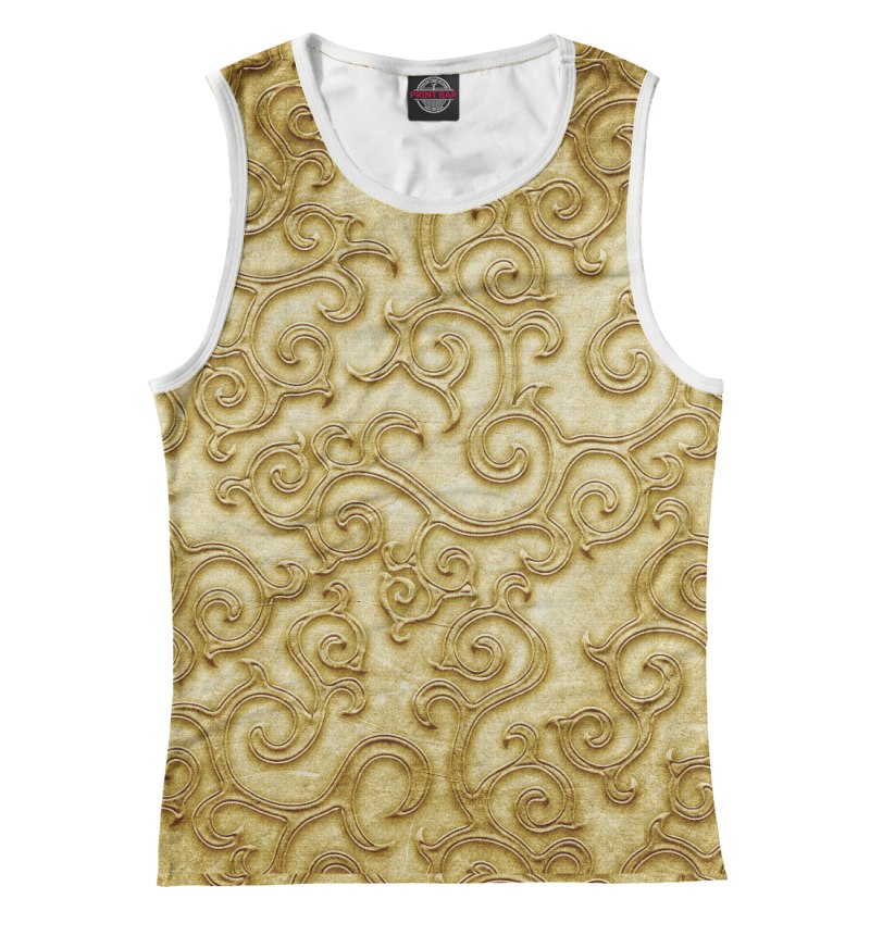 Золотой узор для футболки