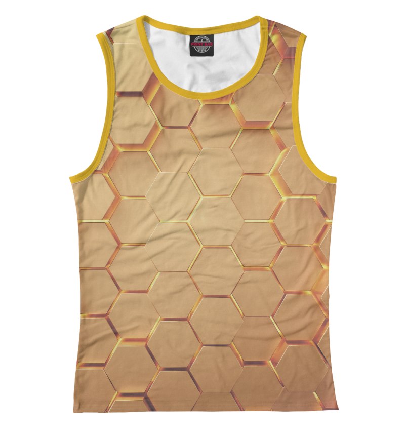 Футболка золото +бабочка +квадрат