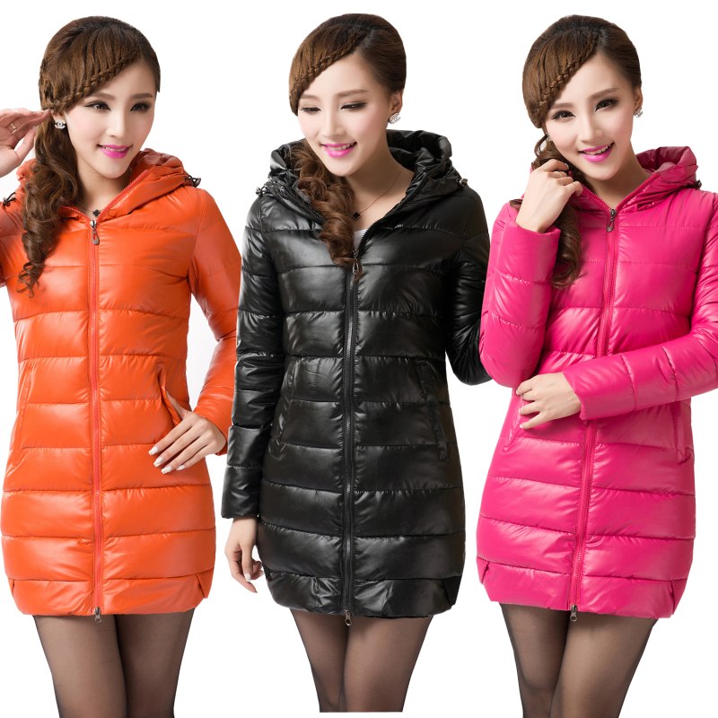 Красивый пуховик женский