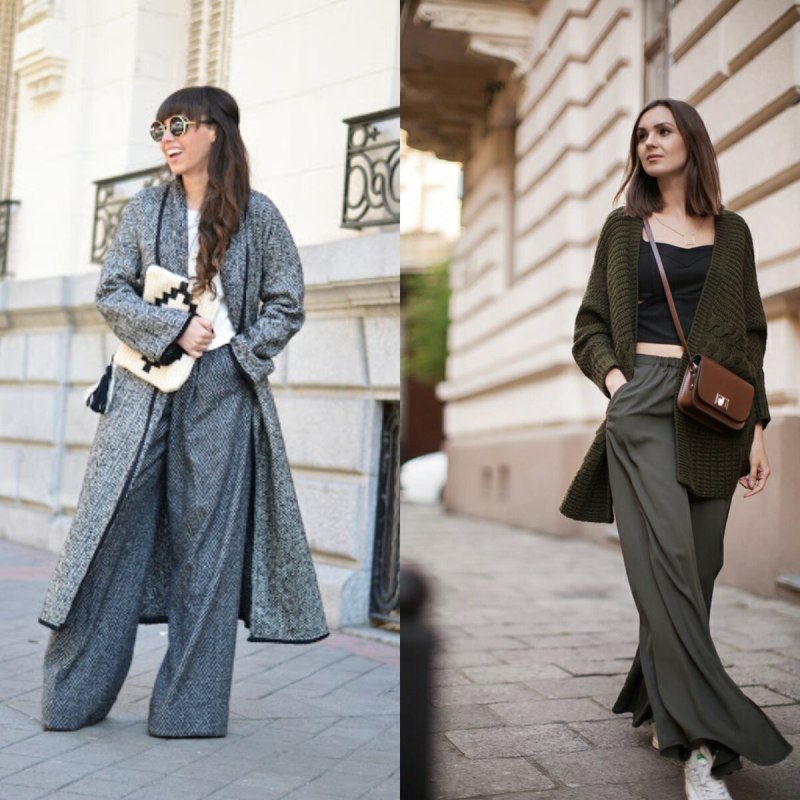 Брюки палаццо outfit