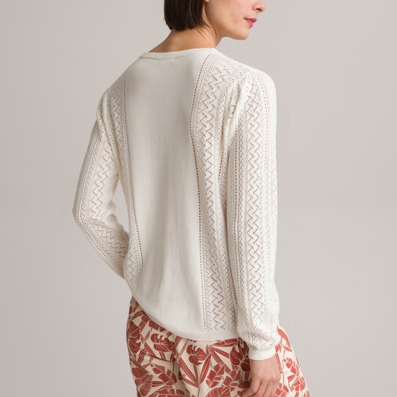 Лонгслив с защипом на одной стороне