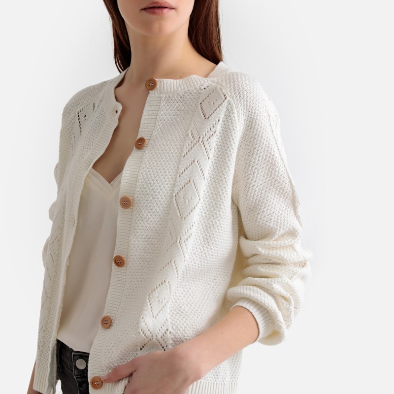 Кардиган на пуговицах