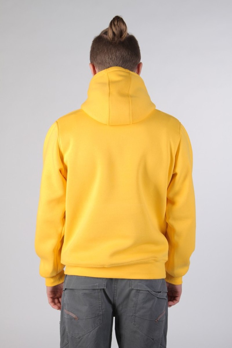 Худи USPA мужская жёлтая