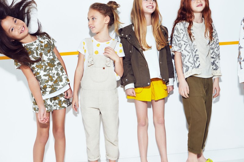 Zara Kids лето 2023