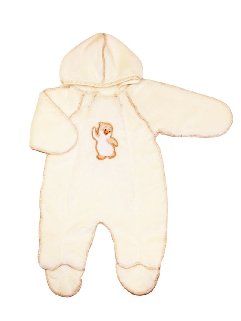 Плюшевый комбинезон для новорожденных