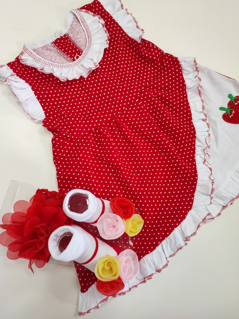 Платье Ягодка крючком