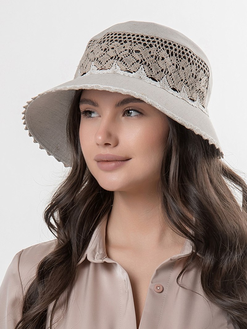 Панама из льна мужские