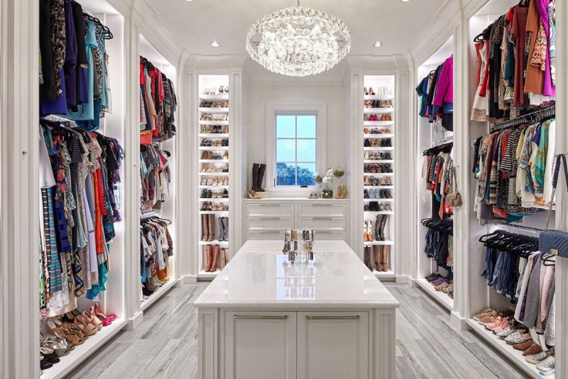 Шикарная гардеробная