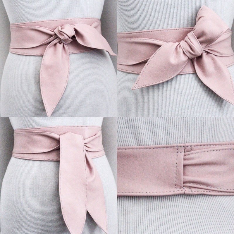 Красивые пояса из ткани