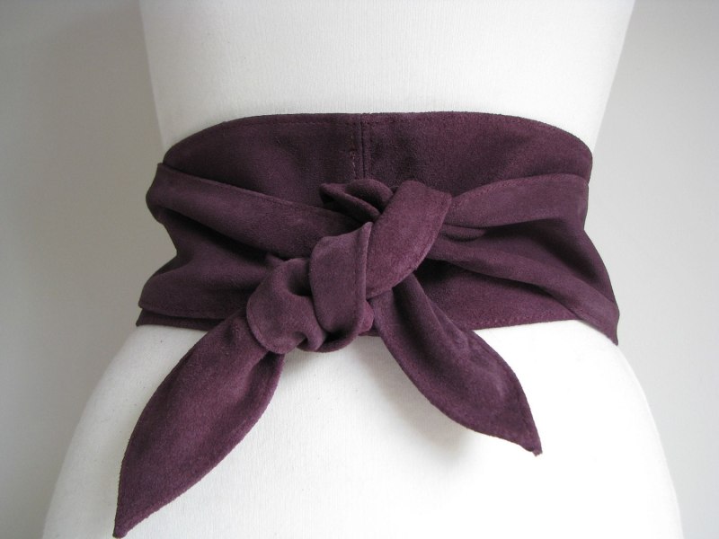 Кожаный пояс Оби своими руками