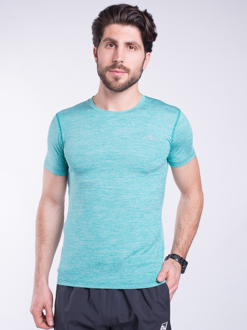 Майка бирюзовая мужская
