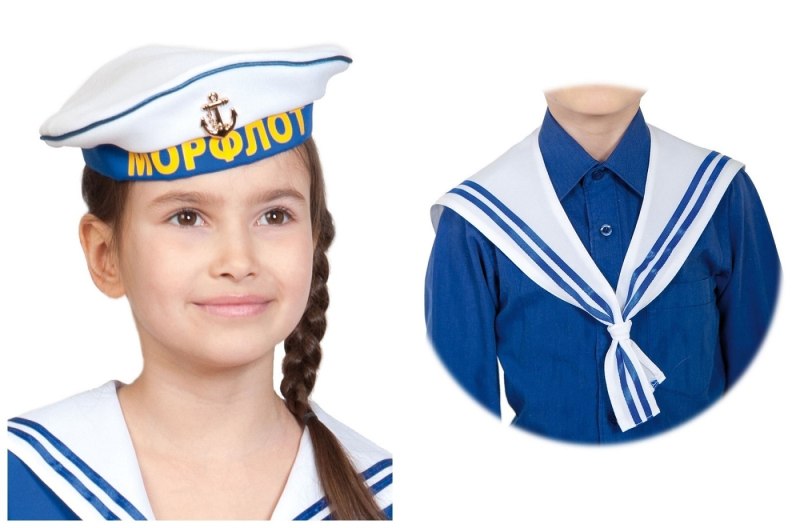 Бескозырка белая
