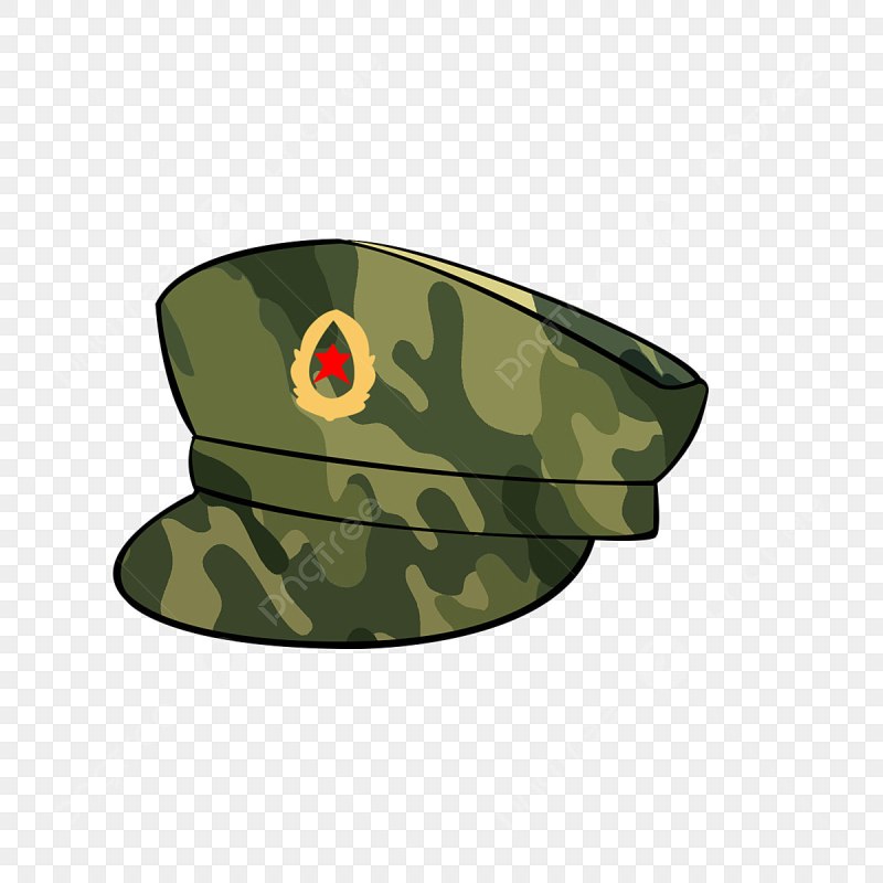 Военный в кепке с ребенком