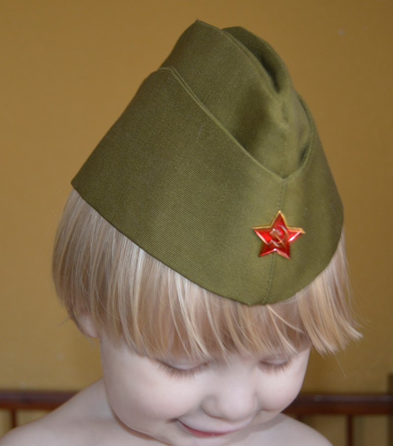 Пилотки военные для детей