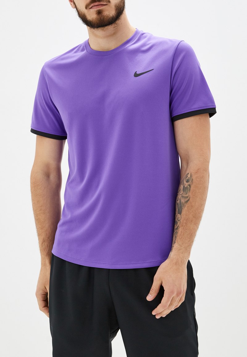 Футболка Nike сиреневая Dri Fit