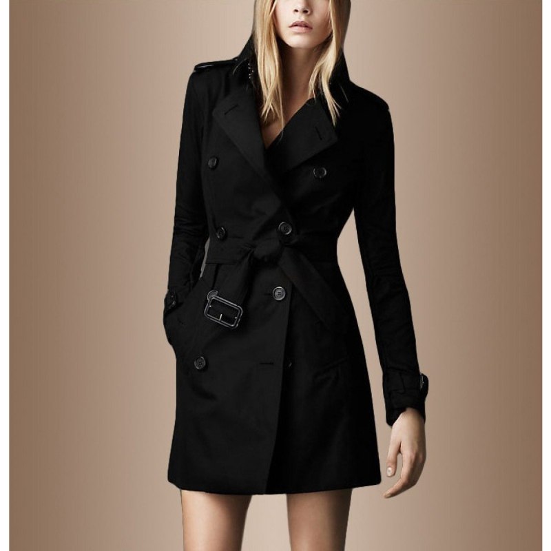 Тренч Vero Moda черный
