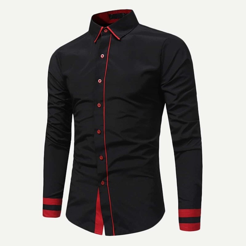 Mixers slit Fit l pianis рубашка чрная
