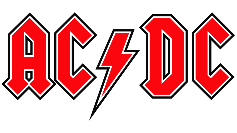 Прозрачный логотип AC/DC