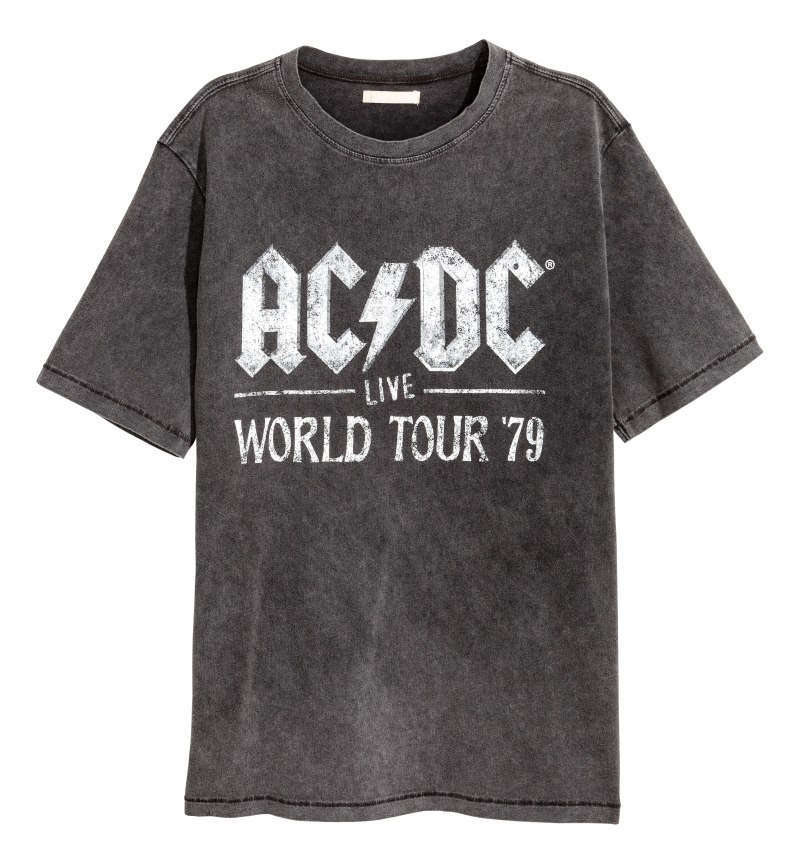 Футболка AC DC Pull and Bear