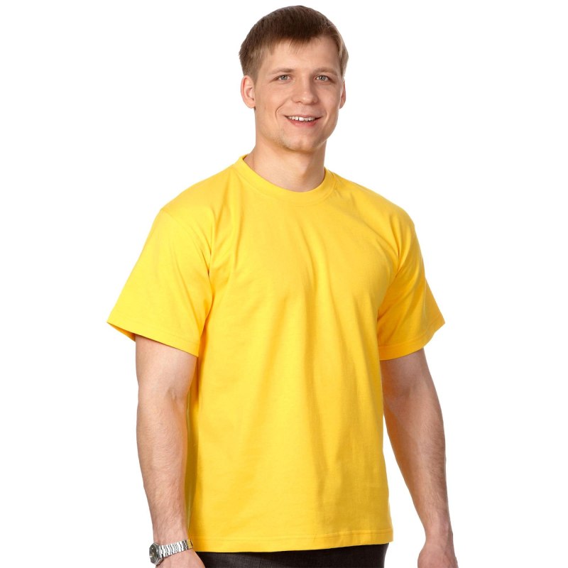 Футболка желтая