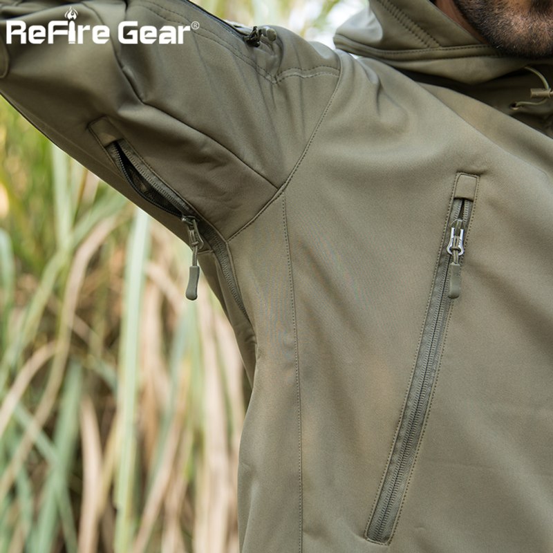 REFIRE Gear Tactical Army Jacket men. REFIRE.тактическая Военная мужская куртка-бомбер,