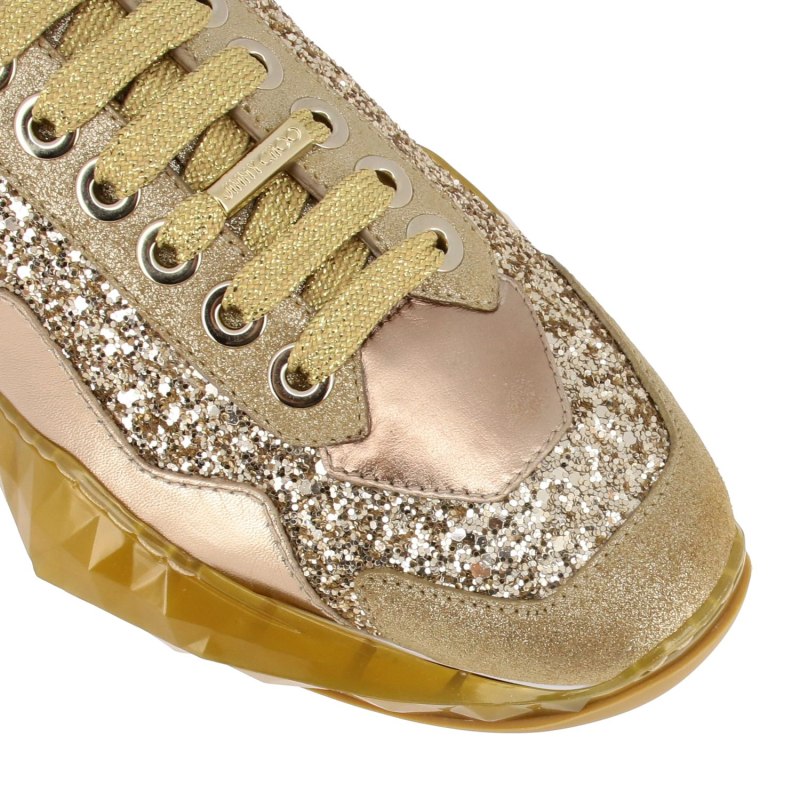 Ботинки Jimmy Choo стальные с камнями