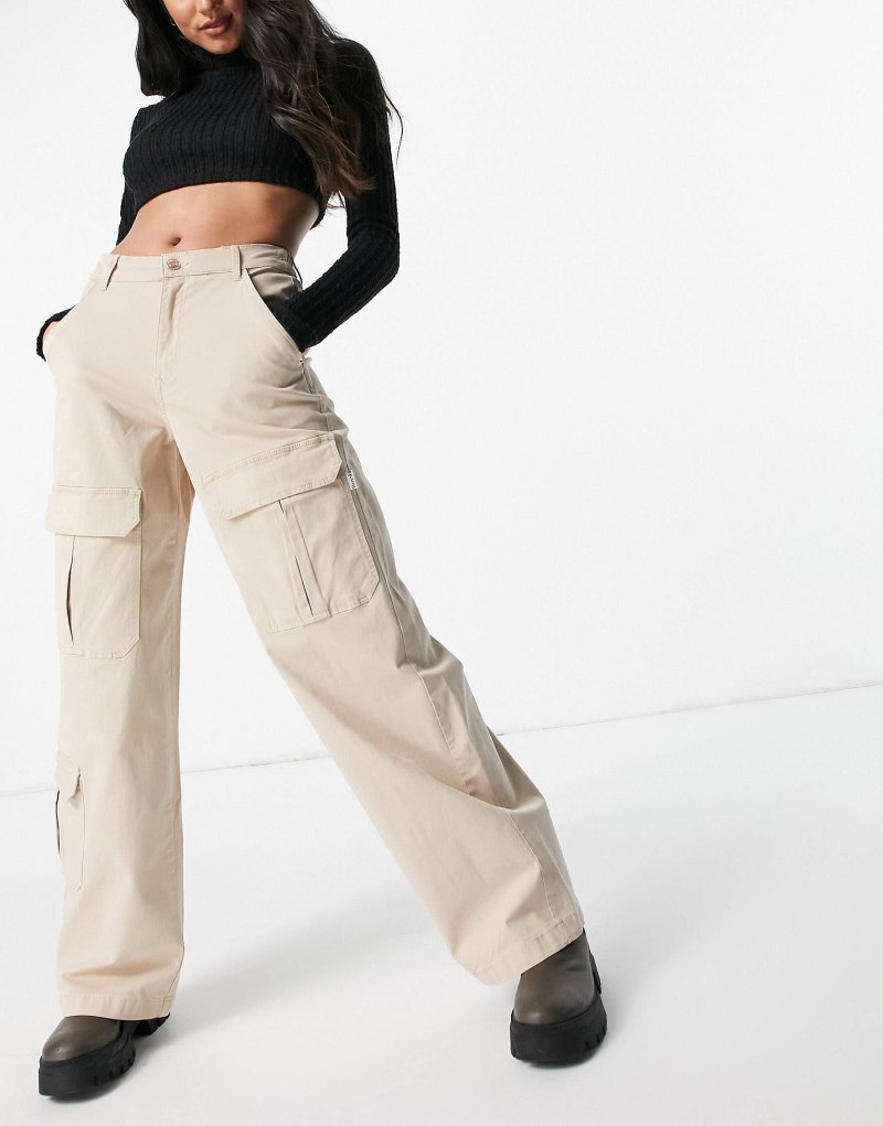 Bershka карго брюки женские