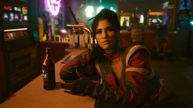 Панам Палмер Cyberpunk 2077 арт
