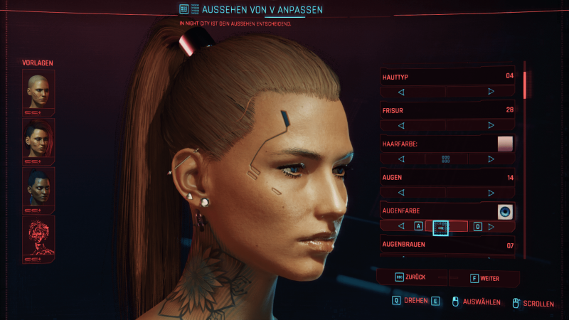 Cyberpunk 2077 ви девушка