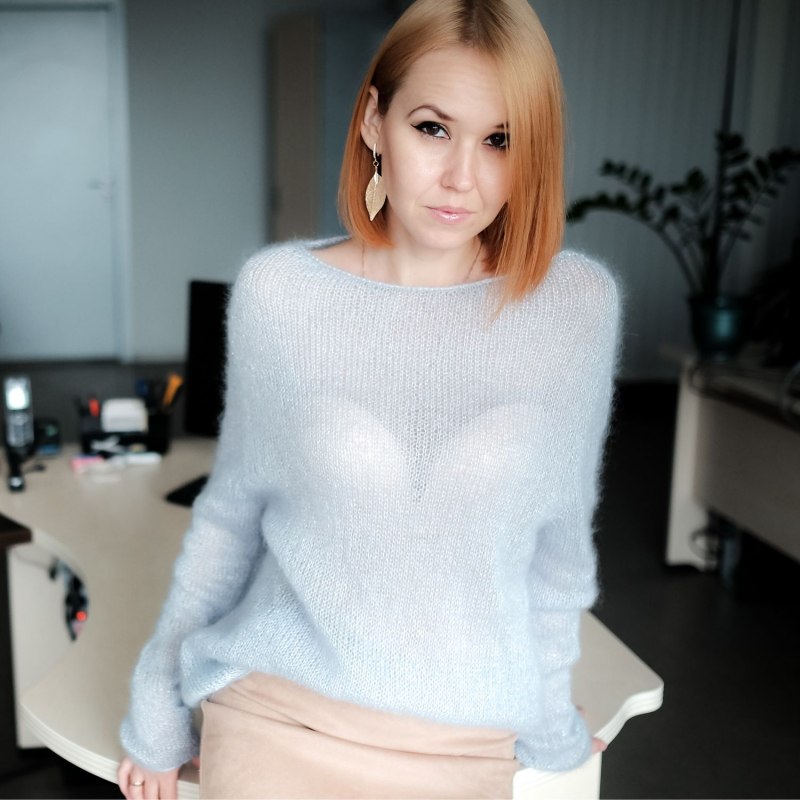 Водолазка из КИД мохера