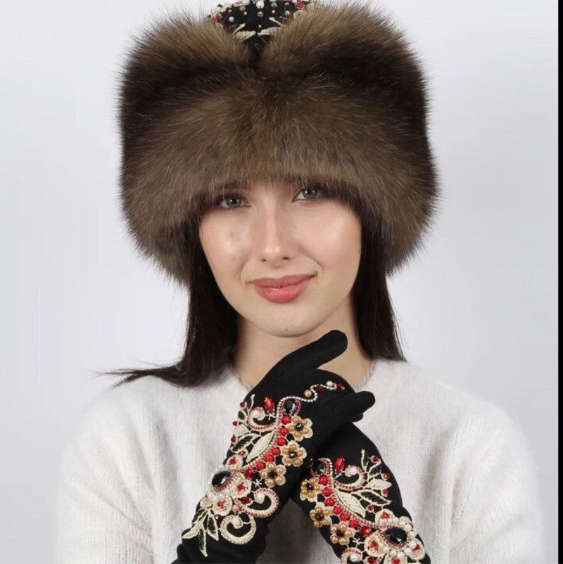 Норковая шапка Сударушка 2000